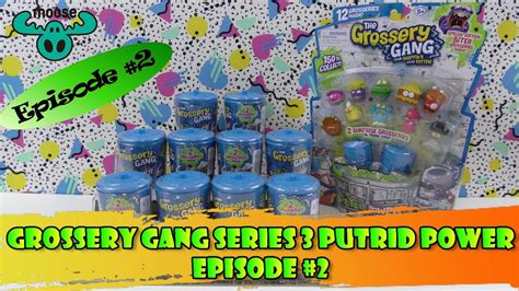 Grossery Gang Series 3 Putrid Power Episode 2 10 Trash Cans And A