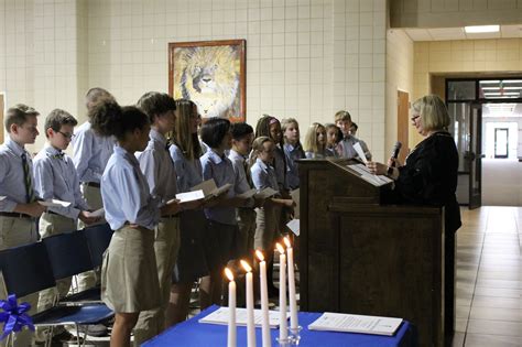 Montgomery Catholics National Junior Honor Society Welcomes New