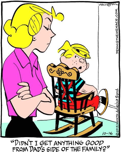 Dennis The Menace For 10162015 Funny Cartoon Pictures Dennis The