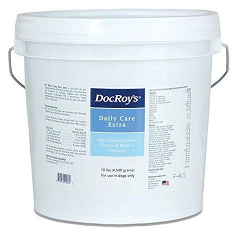 Learn more about pro plan veterinary diets. Doc Roys Canine Daily Care Extra Granules 10 lbs *** Read ...