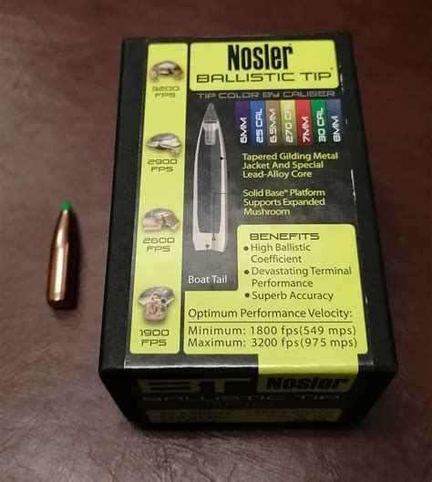 Nosler Ballistic Tip Palle Mary Sport And Paolo Armeria