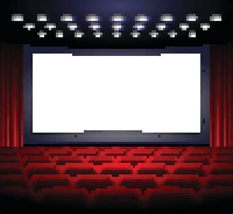 Royalty Free Movie Theater Screen Clip Art Vector Images