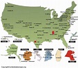 Map of US Military Bases - United States Maps