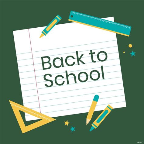 Back To School Clipart Images Background Free Download