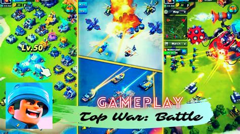 Top War Battle Game Android Gameplay Battle Games Android Games Battle