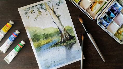 Youtube Watercolour Painting Tutorials For Beginners Abstract