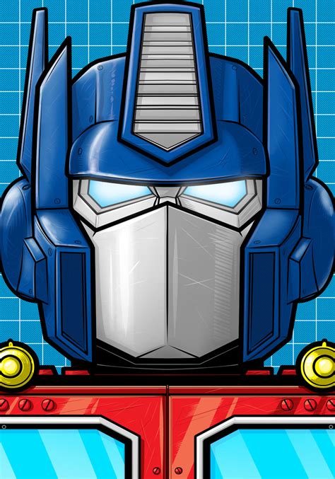 Optimus Prime Portrait Series By Thuddleston On Deviantart