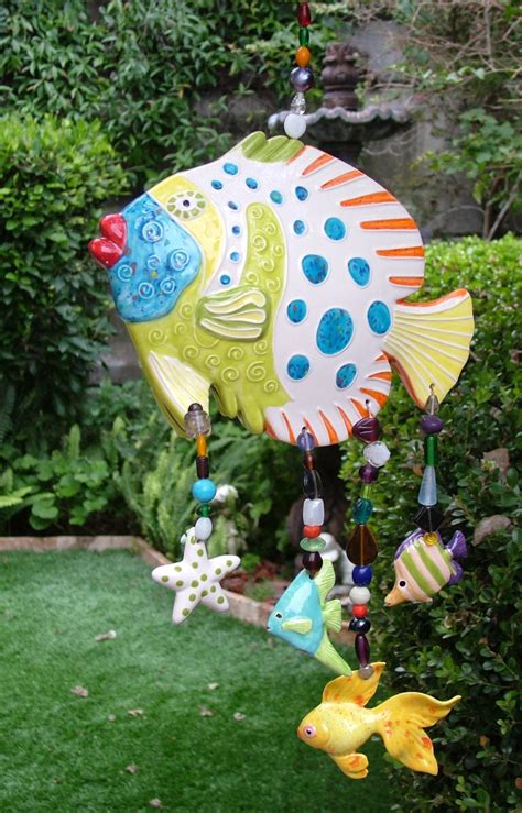 Hanging Tropical Fish Mobile By Cdj4ceramics On Etsy