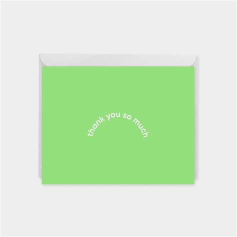 Neon Gradient Personalized Note Cards Ii Stylish Colorful Note Cards