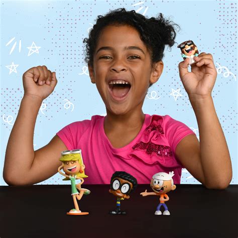 Buy The Loud House Figure 4 Pack Lincoln Clyde Lisa Leni Action