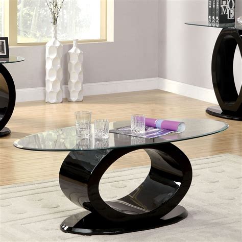 Furniture Of America Lodia Iii Contemporary Coffee Table With