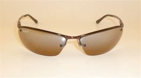 New Ray Ban Sunglasses Brown Frame Rb 3183 01484 Brown Polarized