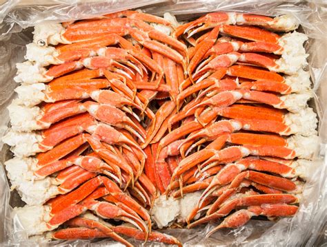 30 Lb 79 Snow Crab Leg Clusters Absolutely Fresh Seafood Market