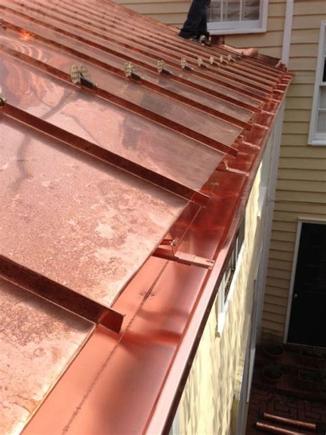 Copper Roof Traditional Standing Seam Copper Roofing Roof Design