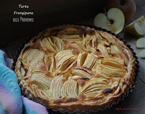 Tarte Frangipane Aux Pommes Quoi Qu On Mange