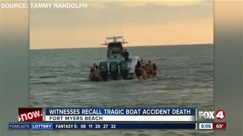 witnesses recall moment woman dies by boat propeller