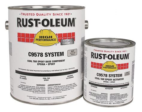 RUST OLEUM Polyamide Converted Epoxy Blended With Refined Coal Tar
