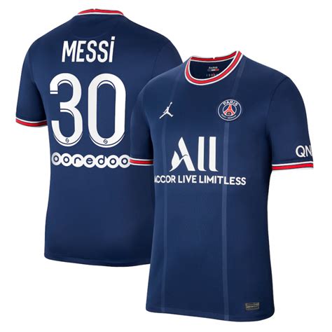 Lionel Messi Paris Saint Germain Home Kit 2122 Socheapest