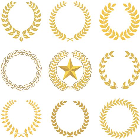 Download Transparent Gold Laurel Wreath Png Kingstown College