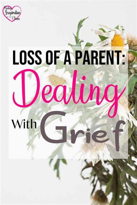 Loss Of A Parent Tips For Dealing With Grief Dealing With Grief