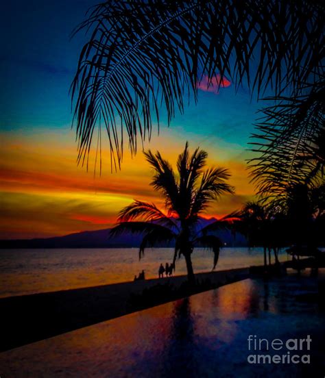 Saturated Mexican Sunset Photograph By Charlene Gauld Fine Art America