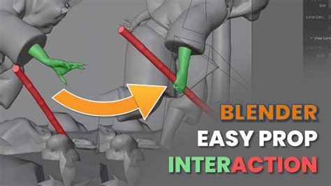 How To Animate Prop Interaction With Characters In Blender Blendernation