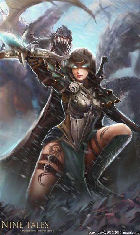 Demon slayer art style female. Dragon slayer by jackiefelixwei | Dragon slayer, Female dragon, Slayer