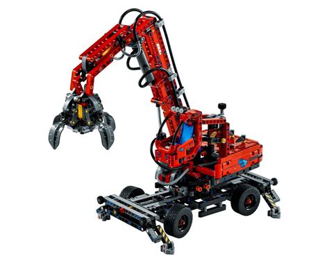Lego Set 42144 1 Material Handler 2022 Technic Rebrickable Build