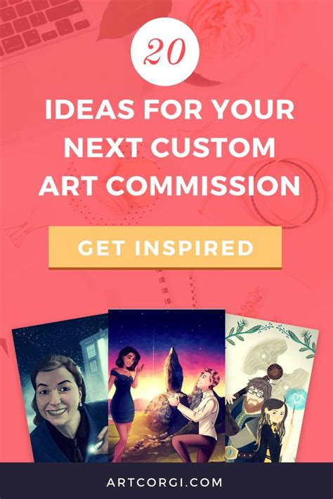 20 Ideas For Your Next Custom Art Commission Artcorgi Commission