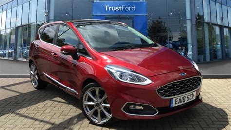 Ford Fiesta 2018 Ruby Red £14700 Edgware Trustford