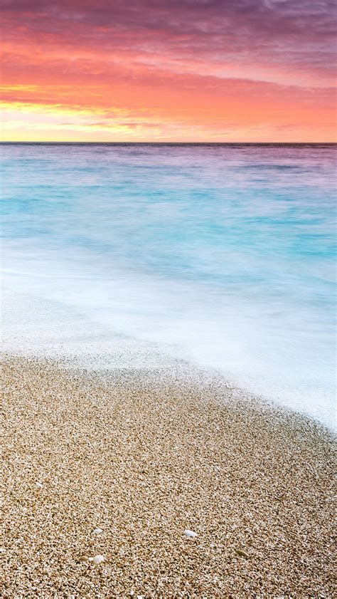 Sunset At Beach Iphone Wallpapers Free Download