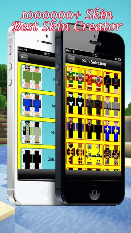 1000000 Pocket Skins Catalog For Minecraft Edition By Lijun Liu