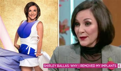 Shirley Ballas Reveals Before And After After Breast Implant Removal