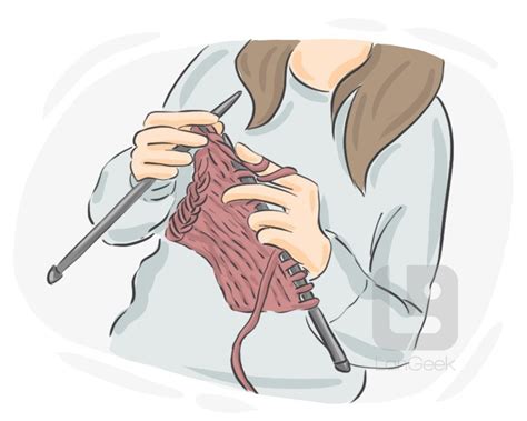 Definition And Meaning Of Knitting Langeek