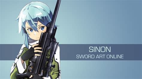 Download Sword Art Online Sinon Sword Art Online Anime Sword Art