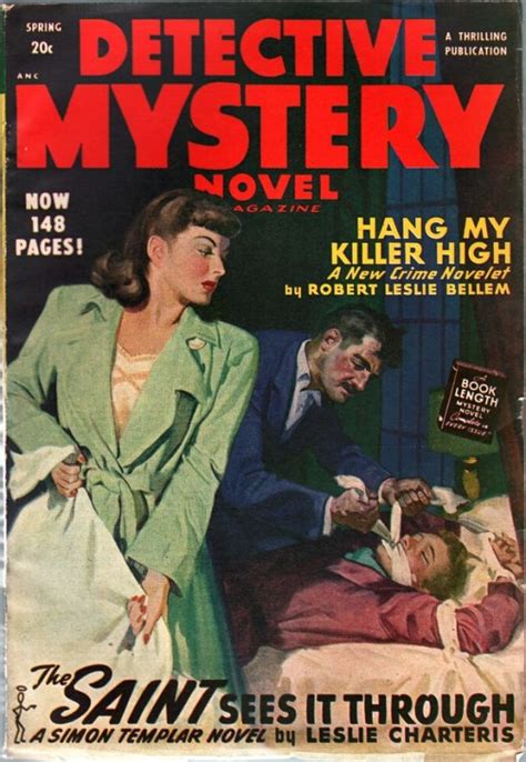 Detective Mystery Novel Pulp Covers