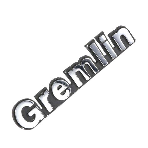 Hood Quarter Panel Rear Emblem Gremlin 4 1974 76 Gremlin 1 Re