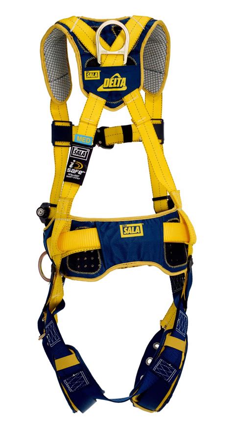 3m Dbi Sala Full Body Harness 420 Lb Yellow Xl 40mc781100798