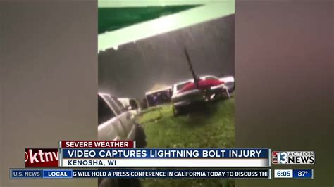 Video Woman Struck By Lightning In Wisconsin