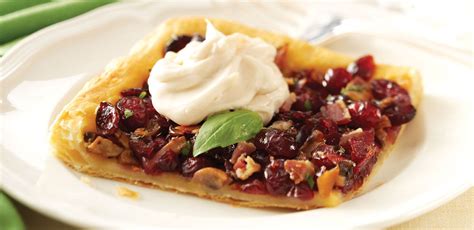 If you want to make homemade cranberry sauce, look no further than this classic recipe. Caramelized Cranberry-Mushroom Galette | Recipe (With ...