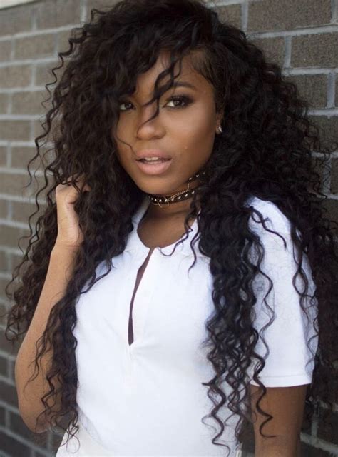 Pin On Wavy Weave Hairstyles