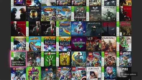 My Xbox One Game List Youtube