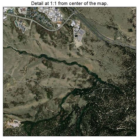 Aerial Photography Map Of Mammoth Lakes Ca California
