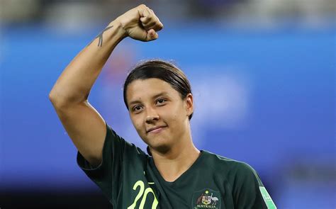 Samantha may kerr (born 10 september 1993) is an australian football player who plays for chelsea in the english fa women's super league. Sam Kerr Is The New PM After Firing Four Past Jamaica In ...