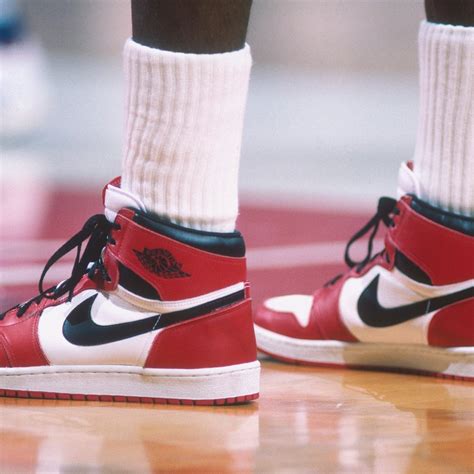 Michael Jordans First Ever Air Jordan Sneakers Sell For 560000 At