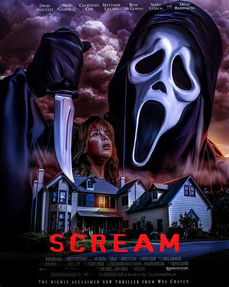Scream Alternate Poster - PosterSpy in 2021 | Halloween movie poster ...