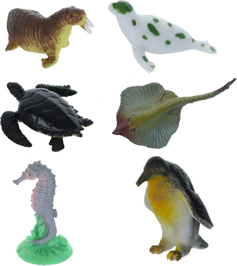Buy Texpress 36 Pcs Mini Assorted Ocean Sea Animals Figures