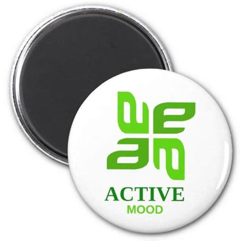 Active Mood Photo Magnets Create Yourself Active Zazzle Monogram