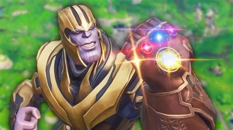 Thanos Infinity Gauntlet Mode Fortnite Battle Royale Youtube