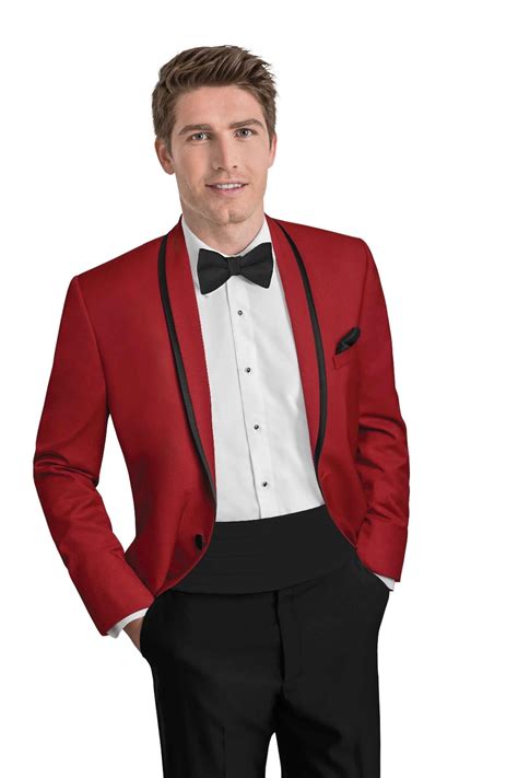 2018 Custom Red Suit Men Groom Wedding Suits For Men Slim Fit 2 Piece